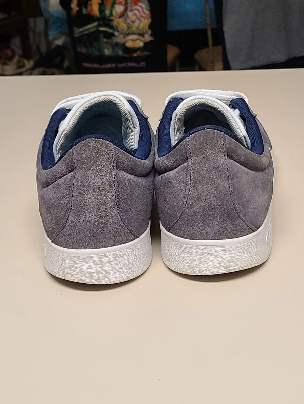 Adidas VL Court 2.0 casual suede low top casual sneakers size 13